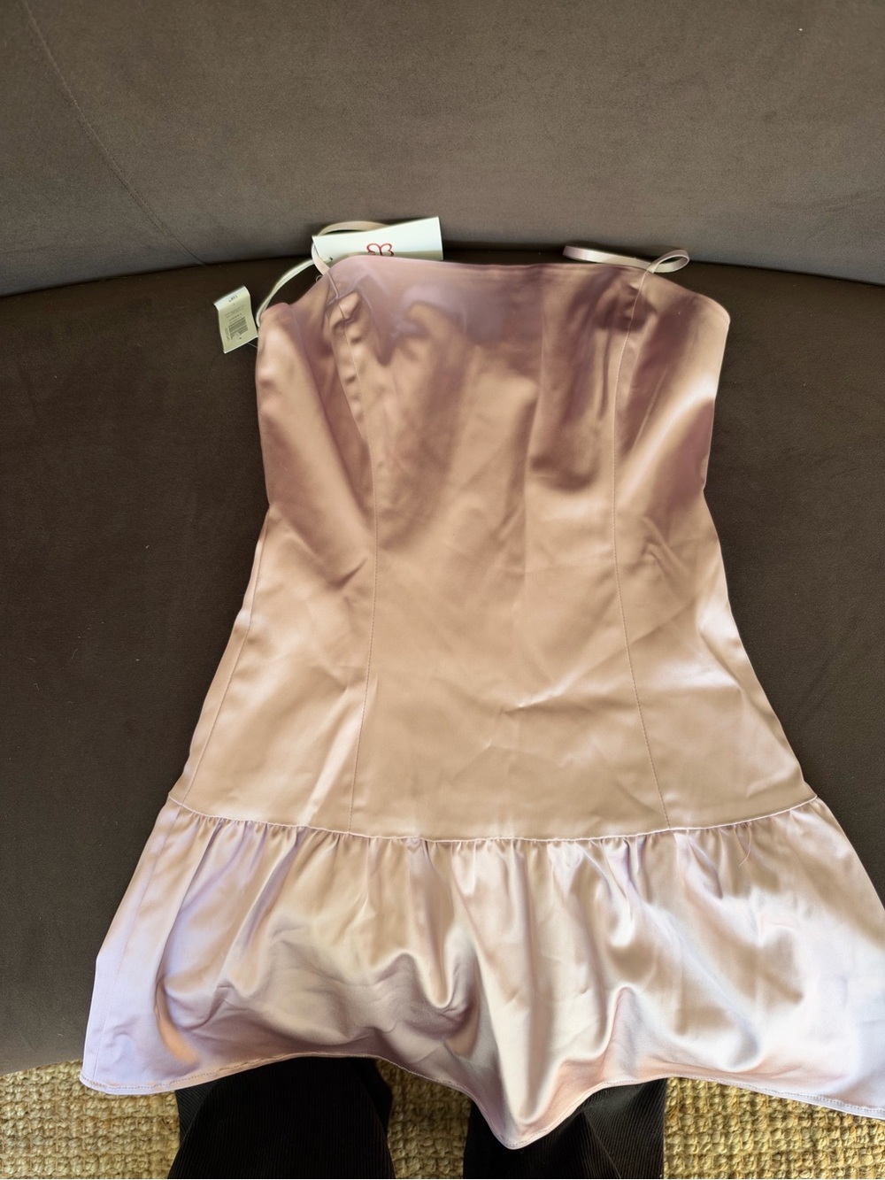Aritzia sugar plum mini dress